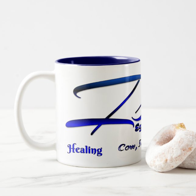 Isis Two-Tone Coffee Mug (With Donut)