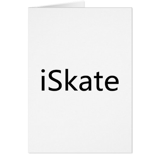 iSkate Cards (Front)