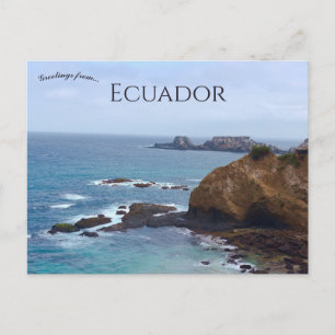 Isla de la Plata Ecuador Postcard