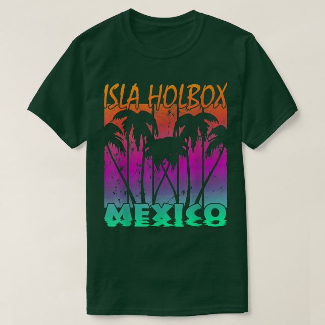 Isla Holbox Mexico  T-Shirt (Design Front)