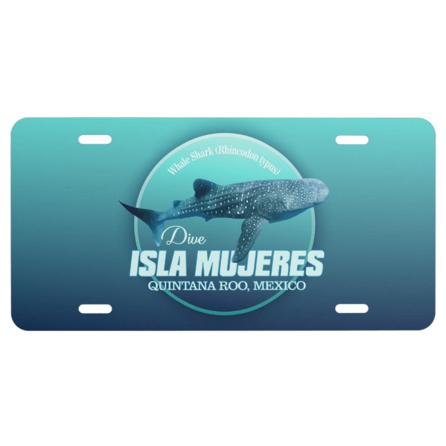 Isla Mujeres (DD2) License Plate (Front)