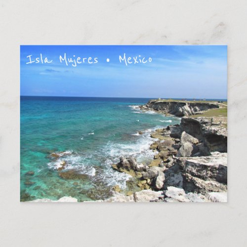Isla Mujeres Mexico Postcard