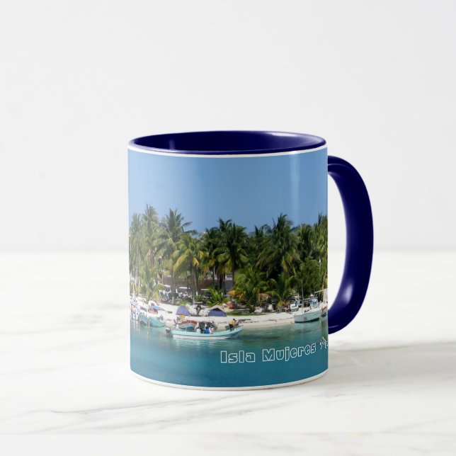 Isla Mujeres Mug (Front Right)