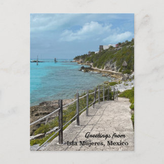 Isla Mujeres Postcard Punta Sur Park
