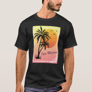 Isla Mujeres Retro Vintage Sunset T-Shirt