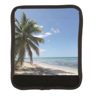 Isla Saona Caribbean Paradise Beach Luggage Handle Wrap