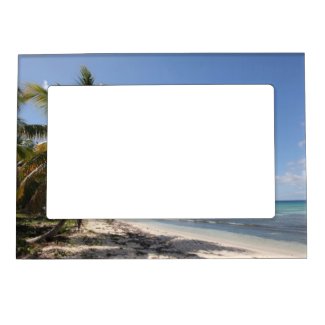 Isla Saona Caribbean Paradise Beach Magnetic Frame