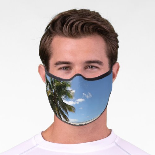 Isla Saona Caribbean Paradise Beach Premium Face Mask