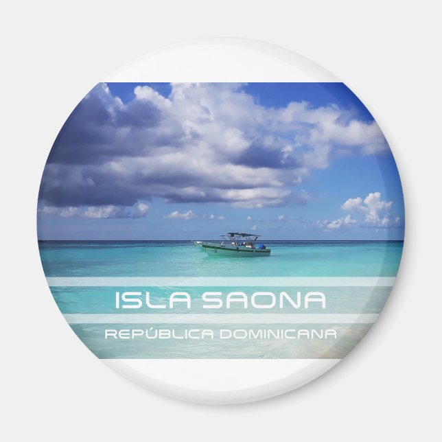 Isla Saona - República Dominicana Magnet (Front)