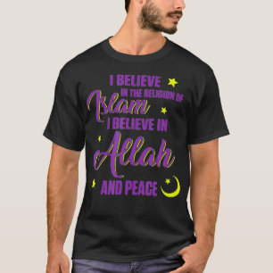 Islam Allah Muslim Alhamdulillah Quran Mosque Rama T-Shirt