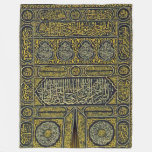 Islam Islamic Muslim Arabic Calligraphy Hajj Kaaba Fleece Blanket at Zazzle