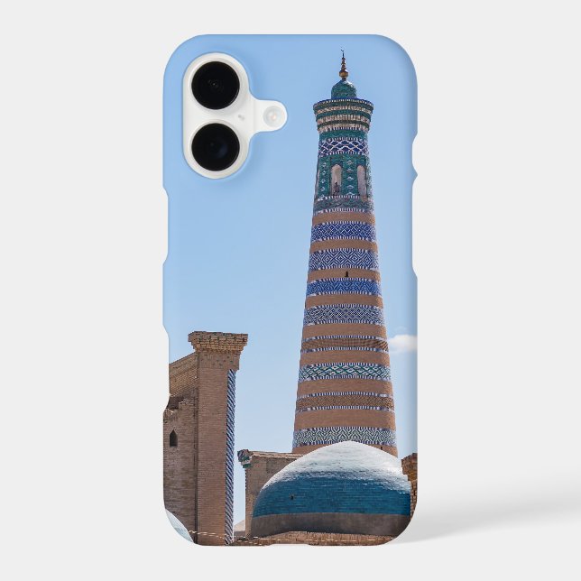 Islam Khodja Minaret - Khiva, Uzbekistan Case-Mate iPhone Case (Back)