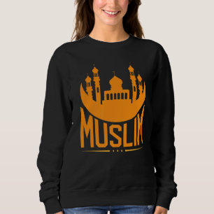 Islam Symbol Cool Islamic Retro Muslim 1 Sweatshirt