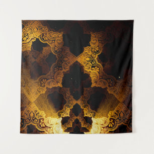 Islamic 3D: Ramadan Festival Background. Tapestry