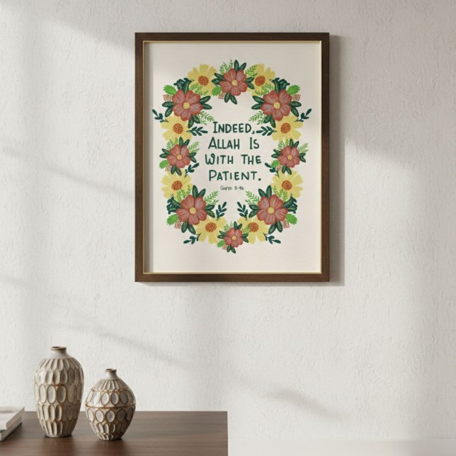Islamic Allah Quran Wall Art Poster (Creator Uploaded)