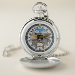 Islamic Art Inspired Pocket Watch