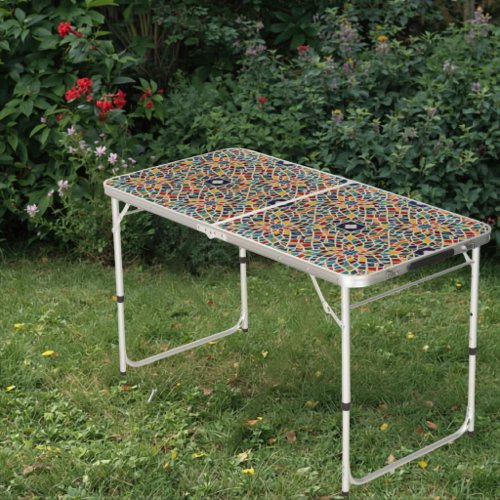 Islamic Art Moroccan Mosaic Colorful folding table
