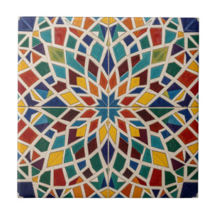 Islamic Art Moroccan Mosaic Colorful Home Decor Ceramic Tile