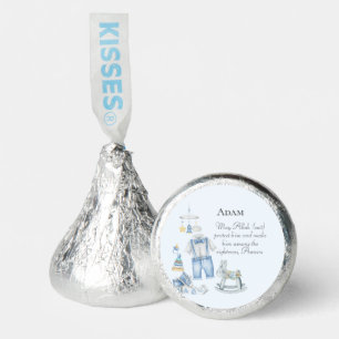 Islamic Baby Boy Birth Announcement Hershey®'s Kisses®