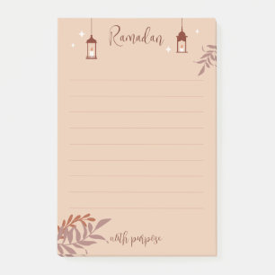 Islamic Boho Ramadan  Post-it Notes