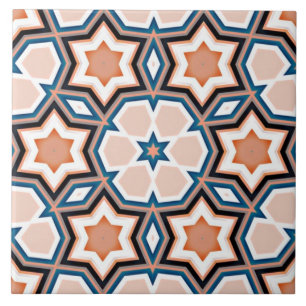 Islamic Ceramic Tile Design Patterns Salmon