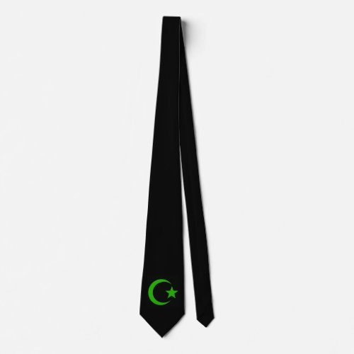 Islamic Crescent Neck Tie