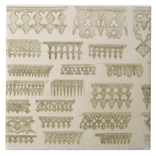 Islamic designs for cornice, balcony and mashrabiy ceramic tile