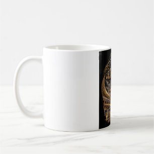 Islamic Faith – Allah Golden Calligraphy Coffee Mug