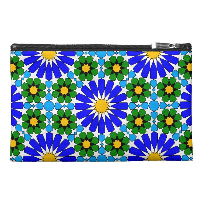 Islamic geometric pattern accessory bag