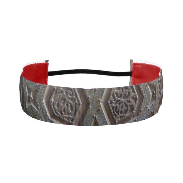 Islamic Geometric Pattern Athletic Headband (Front)