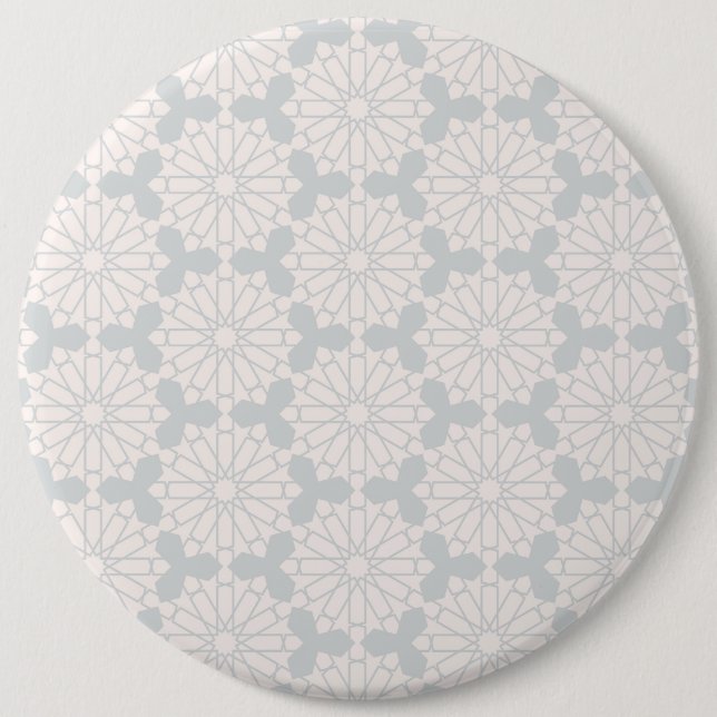 Islamic Geometric Pattern Button (Front)