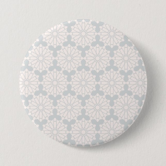 Islamic Geometric Pattern Button (Front)