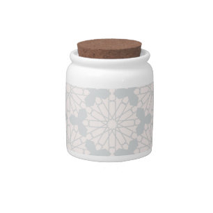 Islamic Geometric Pattern Candy Jar
