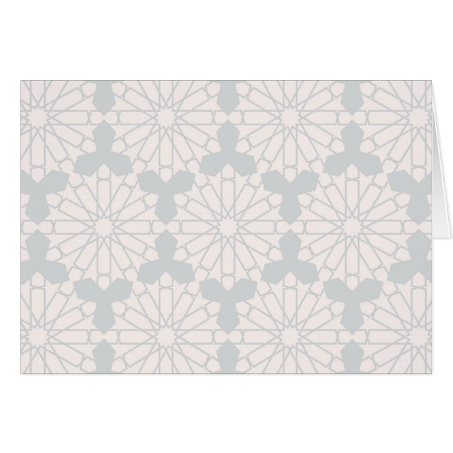 Islamic Geometric Pattern Cards (Front Horizontal)