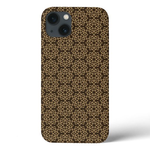 Islamic geometric pattern iPhone 13 case
