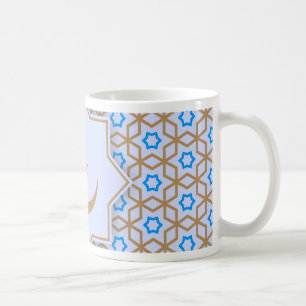 islamic geometric pattern coffee mug