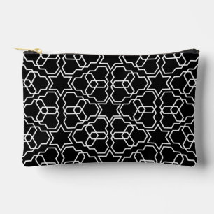 Islamic Geometric Pattern Design Arabic Vintage Accessory Pouch