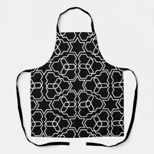Islamic Geometric Pattern Design Arabic Vintage    Apron