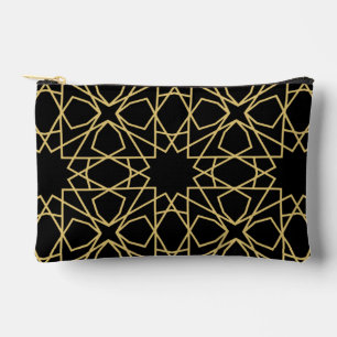 Islamic Geometric Pattern Design Vintage Accessory Pouch