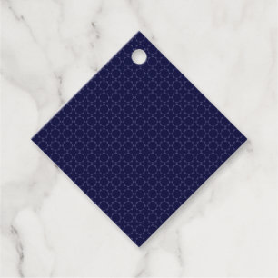 Islamic geometric pattern Favor Tags