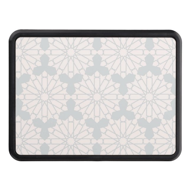 Islamic Geometric Pattern Hitch Cover (Front)
