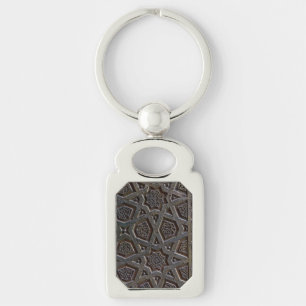 Islamic Geometric Pattern Keychain