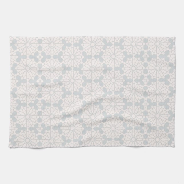 Islamic Geometric Pattern Kitchen Towel (Horizontal)