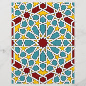 Islamic geometric pattern Letterhead (Front)