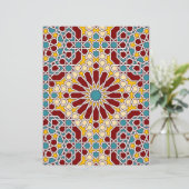 Islamic geometric pattern Letterhead (Standing Front)