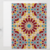 Islamic geometric pattern Letterhead (Front/Back)