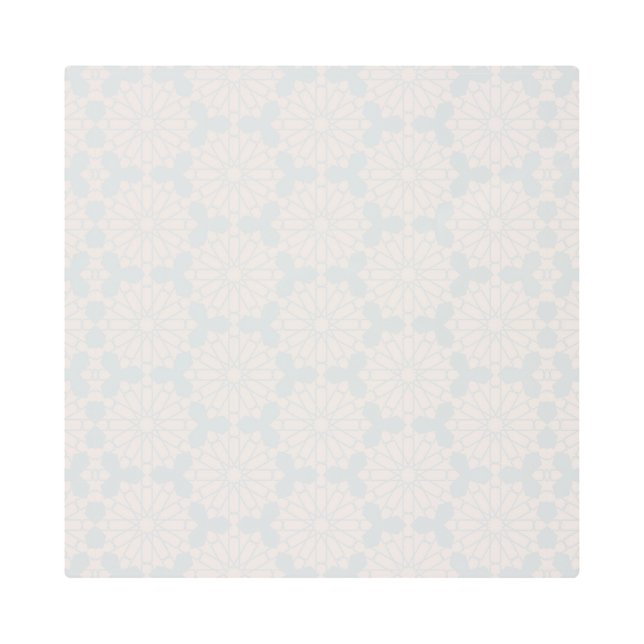 Islamic Geometric Pattern Metal Print (Front)