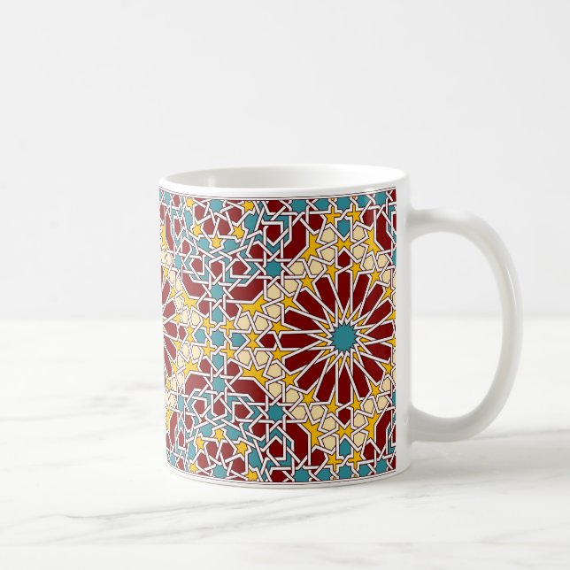 Islamic geometric pattern mug (Right)