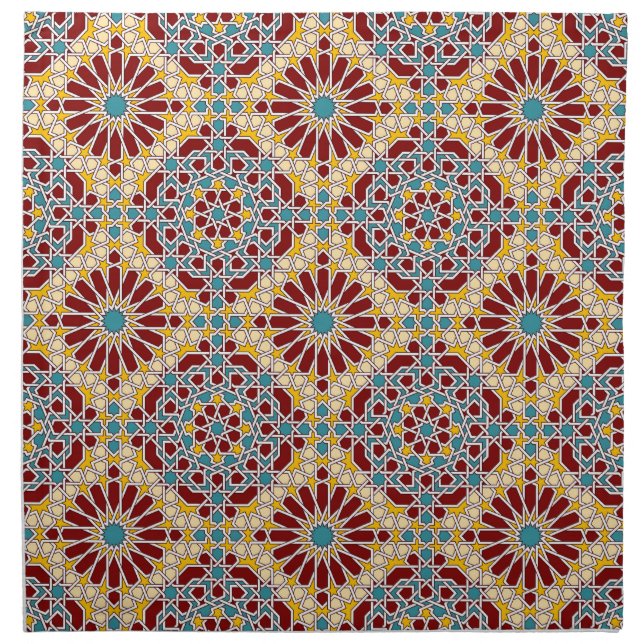Islamic geometric pattern Napkin (Front)