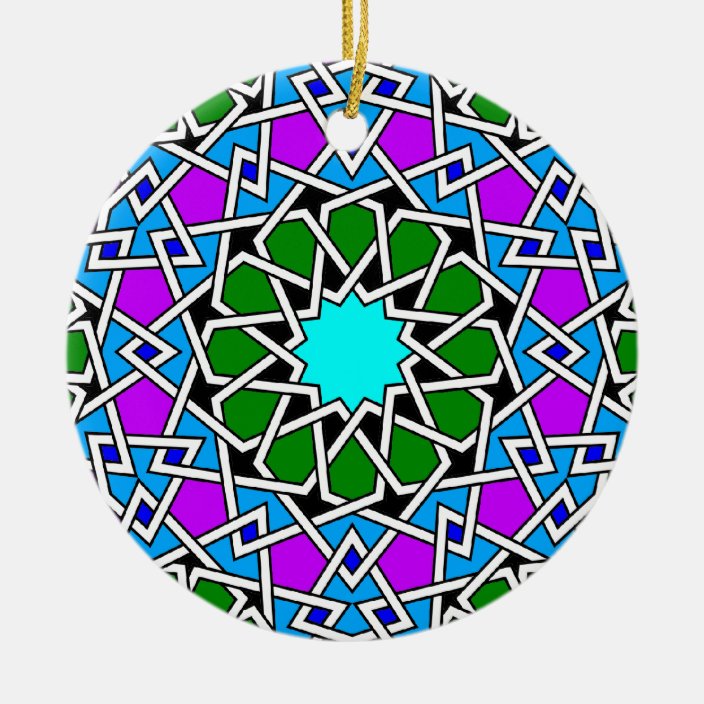 Islamic geometric pattern ornament | Zazzle.com